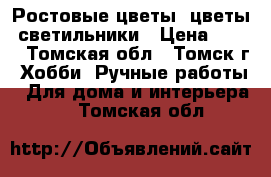 Ростовые цветы, цветы- светильники › Цена ­ 100 - Томская обл., Томск г. Хобби. Ручные работы » Для дома и интерьера   . Томская обл.